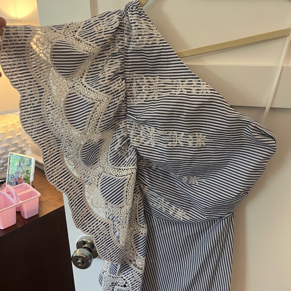 BCBG Maxazria new with tags one shoulder dress - Picture 3 of 4